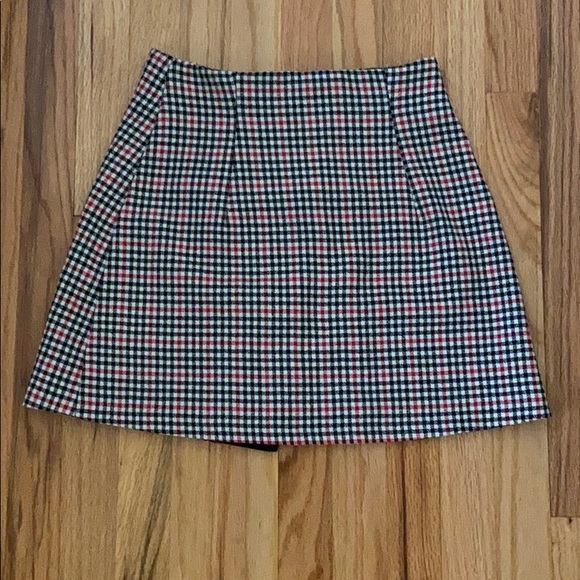 ASOS plaid mini skirt size 4 - Picture 3 of 3